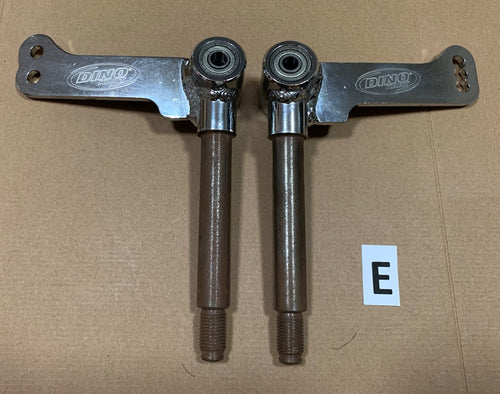 Dino front spindle pair 17mm with 8mm bearing - E