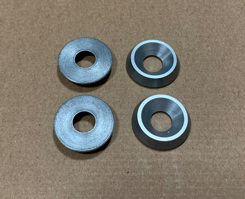 AMV Silver countersunk washers M6 and M8