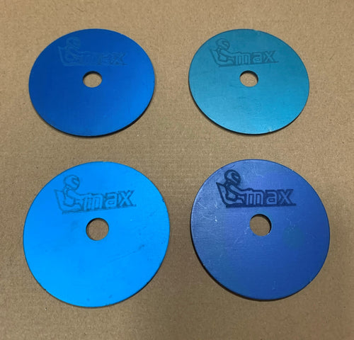 Maxpro seat reinforcing washer 60x9x2mm blue