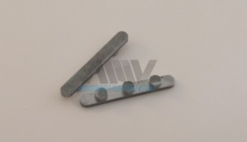 Axle Key - 3 peg 8mm