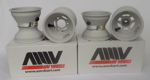AMV Cadet Wheels magnesium - OXiTECH  110, 115, 130L, 130T, 145 wheel pairs
